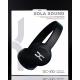 Наушники Bluetooth DC Sola Sound (DC-510) (накладные) черный