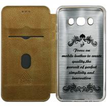 чехол-книга 360 для iPhone XS Max INAVI золотой