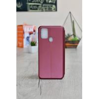 чехол-книга 360 для Meizu 15 STANDARD бордовый