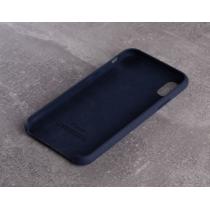 Силиконовый чехол SOFT Silicone Case для iPhone X/XS (HQ) (с лого) 09 midnight blue