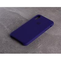 Силиконовый чехол SOFT Silicone Case для iPhone X/XS (HQ) (с лого) 02 ultra violet