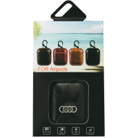 Чехол для Airpods 1/2 LEATHER BRANDS Audi