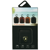 Чехол для Airpods 1/2 LEATHER BRANDS Lamborghini