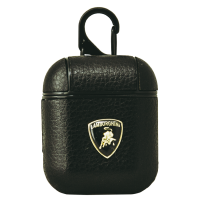 Чехол для Airpods 1/2 LEATHER BRANDS Lamborghini