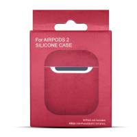 Чехол для Airpods 1/2 ULTRA SLIM красный