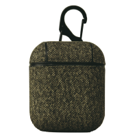 Чехол для Airpods 1/2 TEXTILE коричневый