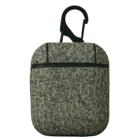 Чехол для Airpods 1/2 TEXTILE серый