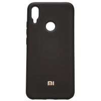 Силиконовый чехол SOFT Silicone Case для Xiaomi Redmi GO (с логотипом) черный