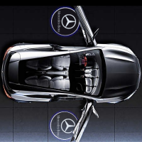 Подсветка в дверь с логотипом Підсвітка Mersedes