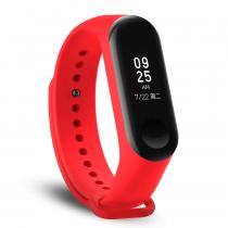 Ремешок для Mi Band 3/4 COLORS красный