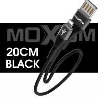 USB cable MOXOM micro USB (MX-CB07) 20cm черный