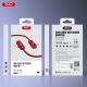 USB cable XO Lightning (NB38) Audio transpose красный