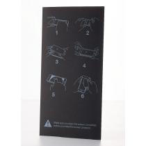 Защитное стекло MOXOM FS для iPhone 6 черный