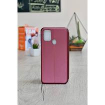 чехол-книга 360 для Xiaomi Mi 10/ Mi 10 Pro STANDARD бордовый