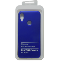 Силиконовый чехол SOFT Silicone Case для Realme XT (с логотипом) синий