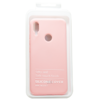 Силиконовый чехол SOFT Silicone Case для Realme 5 Pro (с логотипом) розовый