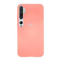 Силиконовый чехол SOFT Silicone Case для Xiaomi Mi 10 HQ (с логотипом) коралловый