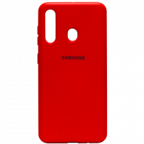 Силиконовый чехол SOFT Silicone Case для Huawei P Smart Pro HQ (с логотипом) красный