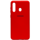 Силиконовый чехол SOFT Silicone Case для Huawei P Smart Pro HQ (с логотипом) красный