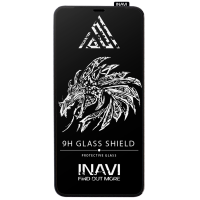 Защитное стекло (NP) INAVI PREMIUM для Samsung A21s/A217 черный