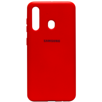 Силиконовый чехол SOFT Silicone Case для Huawei P40 Pro HQ (с логотипом) красный