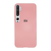 Силиконовый чехол SOFT Silicone Case для Xiaomi Mi 10 Pro HQ (с логотипом) персик