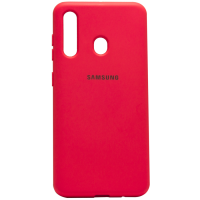 Силиконовый чехол SOFT Silicone Case для Huawei Y6P HQ (с логотипом) красный