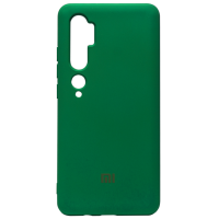 Силиконовый чехол SOFT Silicone Case для Xiaomi Redmi Note 6 Pro HQ (с логотипом) темно-зеленый