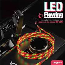 USB cable MOXOM Lightning (MX-CB67) Magnetic голубой