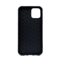 Силиконовый чехол XO K02 для iPhone 12 Pro Max (6.7) anti-fall w/rope hole черный