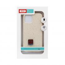 Силиконовый чехол XO K03 для iPhone 12 mini (pla material) белый