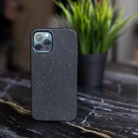 Силиконовый чехол XO K03 для iPhone 12 / iPhone 12 Pro (pla material) черный