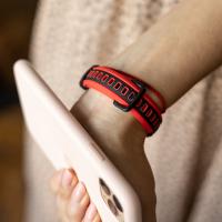 Ремешок для Mi Band 5/6 Vinson MiJoas бордовый