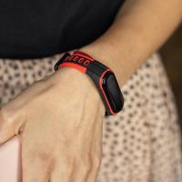 Ремешок для Mi Band 5/6 Vinson MiJoas бордовый