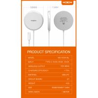 Беспроводное зарядное устройство MOXOM MX-HC58 Magnetic 2A 1m белый