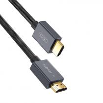 HDMI-кабель XO (GB001) 1,5M HDMI to HDMI 8K алюминиевый корпус черный