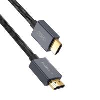 HDMI-кабель XO (GB001) 3M HDMI to HDMI 8K алюминиевый корпус черный
