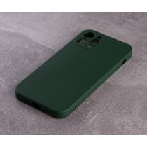 Силиконовый чехол SOFT Silicone Case для iPhone 12 Pro Max (без лого) темно-зеленый
