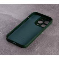 Силиконовый чехол SOFT Silicone Case для iPhone 13 Pro (без лого) темно-зеленый