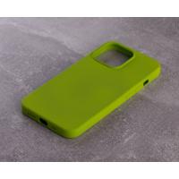 Силиконовый чехол SOFT Silicone Case для iPhone 13 Pro (без лого) салатовый