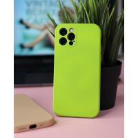 Силиконовый чехол SOFT Silicone Case для iPhone 13 Pro (без лого) салатовый