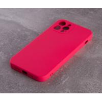 Силиконовый чехол SOFT Silicone Case для iPhone 12 Pro (без лого) малиновый