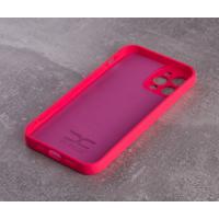 Силиконовый чехол SOFT Silicone Case для iPhone 12 Pro (без лого) малиновый