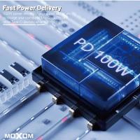 USB HUB MOXOM (MX-HB03) Type-C to USB/ 3*USB3.0 + 1*USB2.0 + microSD + PD + VGA + HDMI + RG45 +3.5mm серый