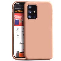 Силиконовый чехол SOFT Silicone Case для Xiaomi Redmi Note 11 5G/Note 11T 5G/Poco M4 Pro 5G (без лого) пудра
