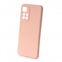 Силиконовый чехол SOFT Silicone Case для Xiaomi Redmi Note 11 Pro+/11i/11i Hypercharge (без лого) пудра
