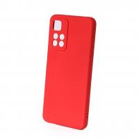 Силиконовый чехол SOFT Silicone Case для Xiaomi Redmi Note 11 Pro+/11i/11i Hypercharge (без лого) красный