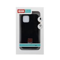 Силиконовый чехол XO K02 для iPhone 13 (6.1) anti-fall w/rope hole черный