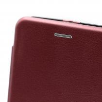 чехол-книга 360 для Xiaomi Redmi 10 Prime MATTE бордовый