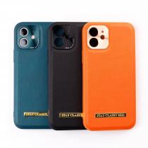 Чехол из искусственной кожи HDD STAY CLASSY (HBC-012) для iPhone 12 Pro черный